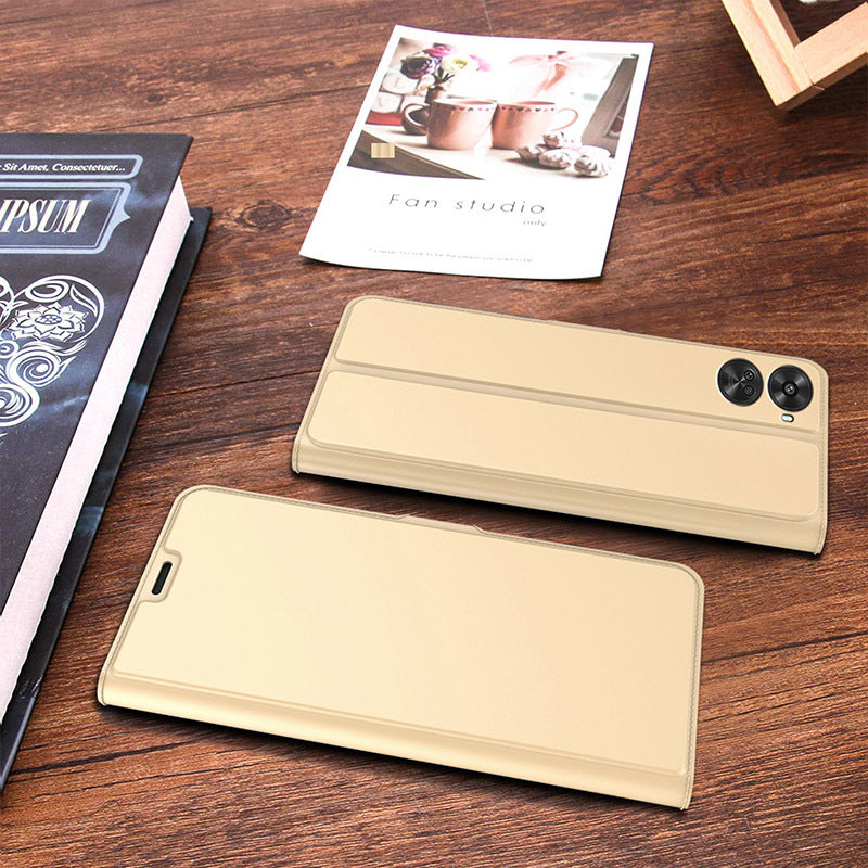 For Huawei nova 12 SE 4G Case Flip Stand PU Leather Cell Phone Cover with Card Slot