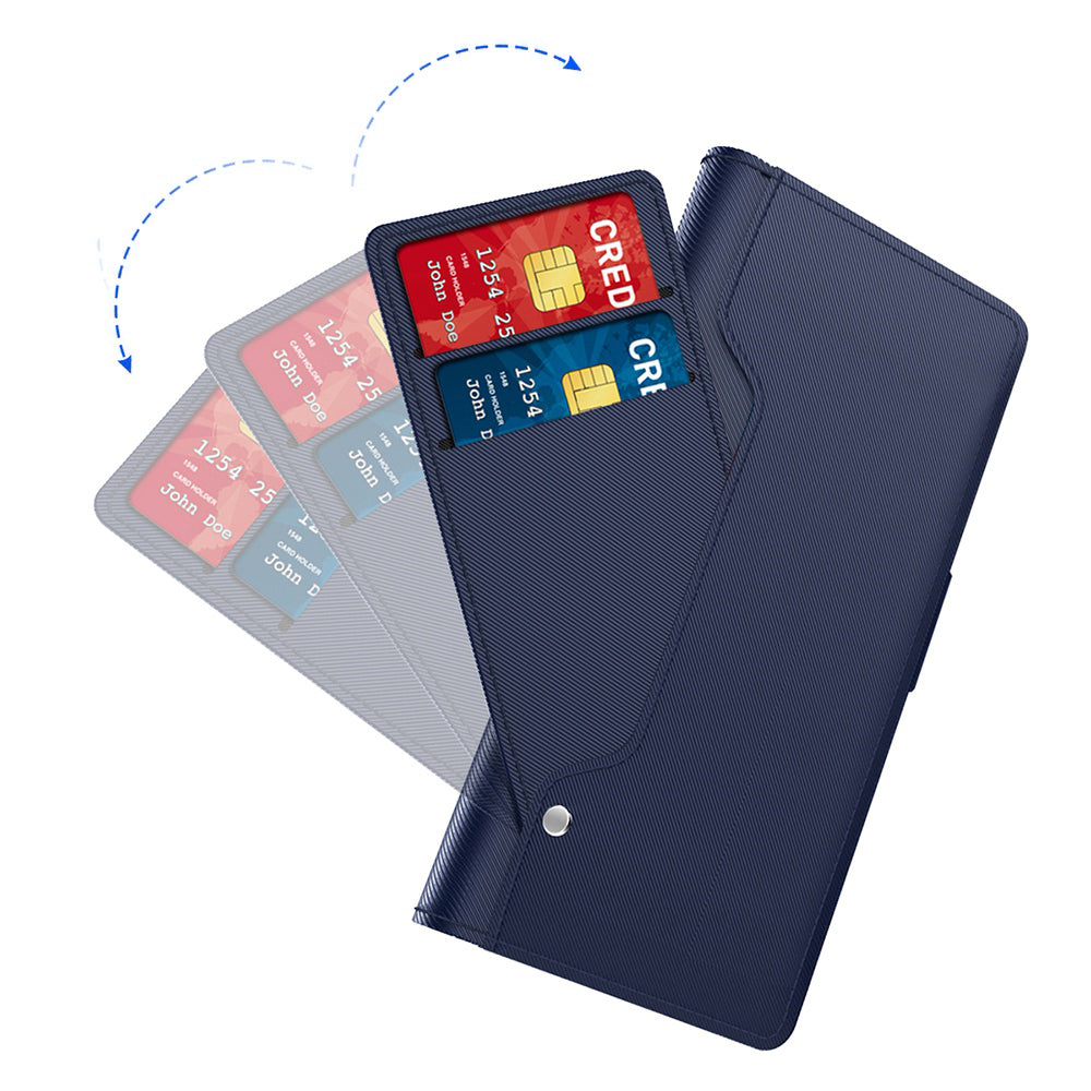 For Huawei Enjoy 70z Case Leather+TPU Mobile Phone Cover with Mirror and Card Slot