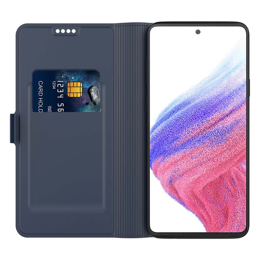 For Samsung Galaxy F15 5G Cell Phone Case Flip Stand PU Leather Cover with Card Slot