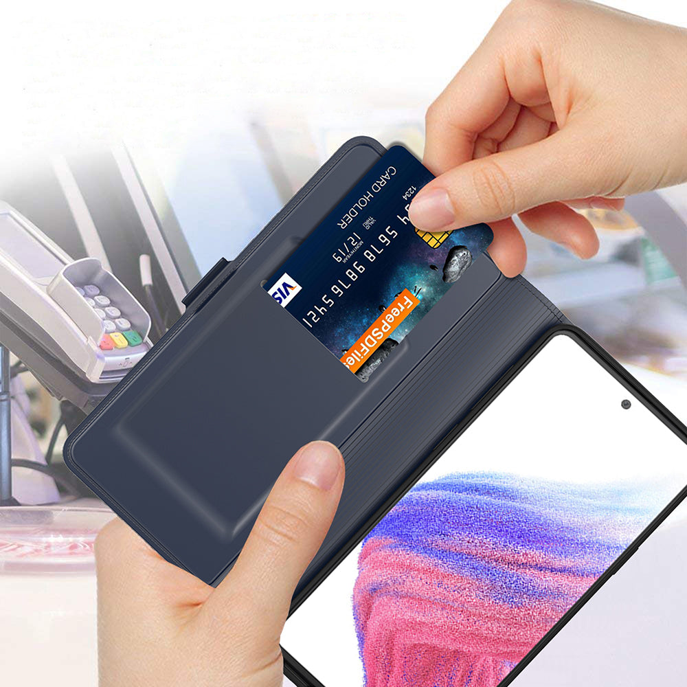 For Samsung Galaxy F15 5G Cell Phone Case Flip Stand PU Leather Cover with Card Slot