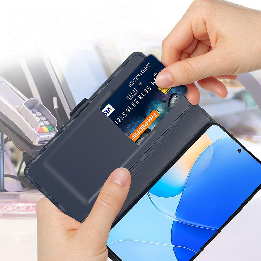 For Honor X50 Pro 5G Case Card Holder Folding Stand PU Leather Drop-proof Phone Cover