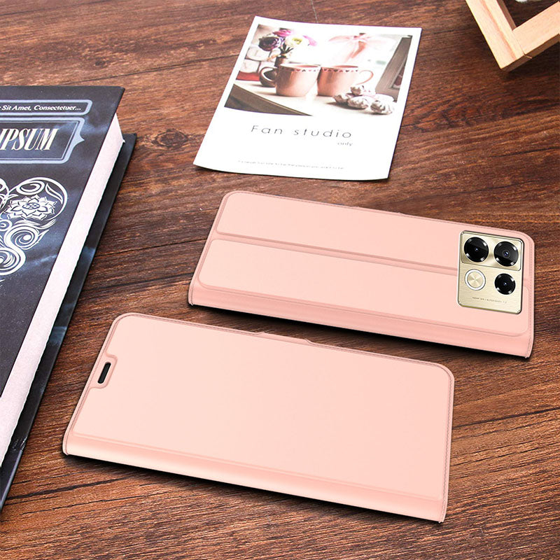 For Transsion Infinix Note 40 Pro 5G Leather Case Card Holder Folding Stand Phone Cover
