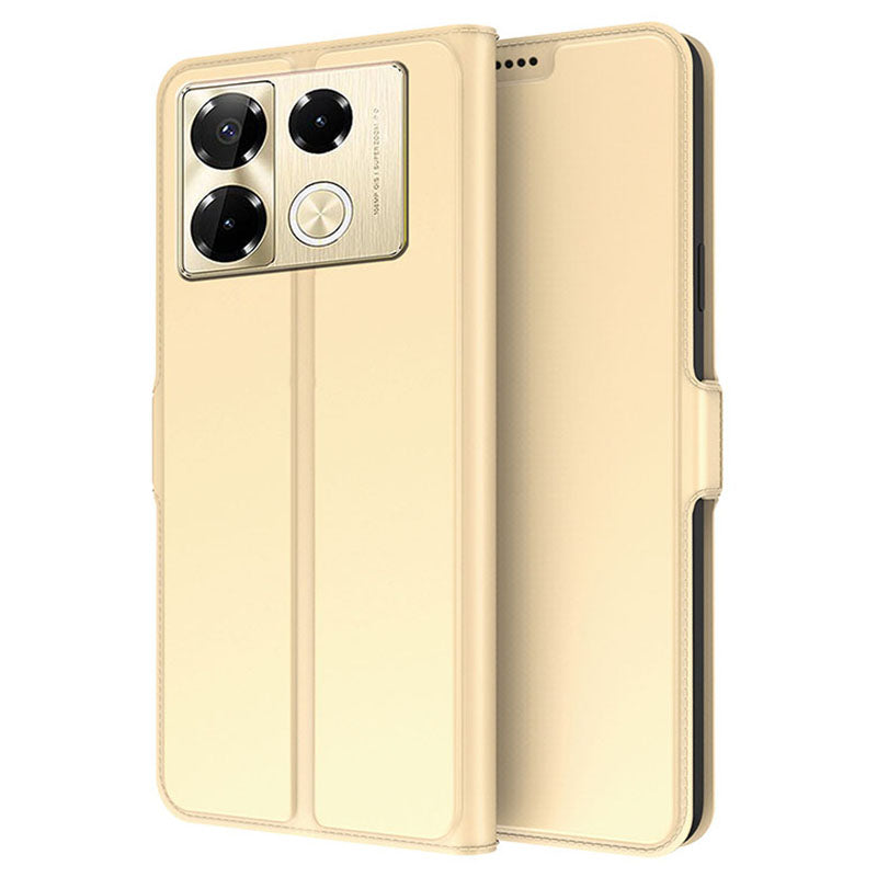 For Transsion Infinix Note 40 Pro 5G Leather Case Card Holder Folding Stand Phone Cover