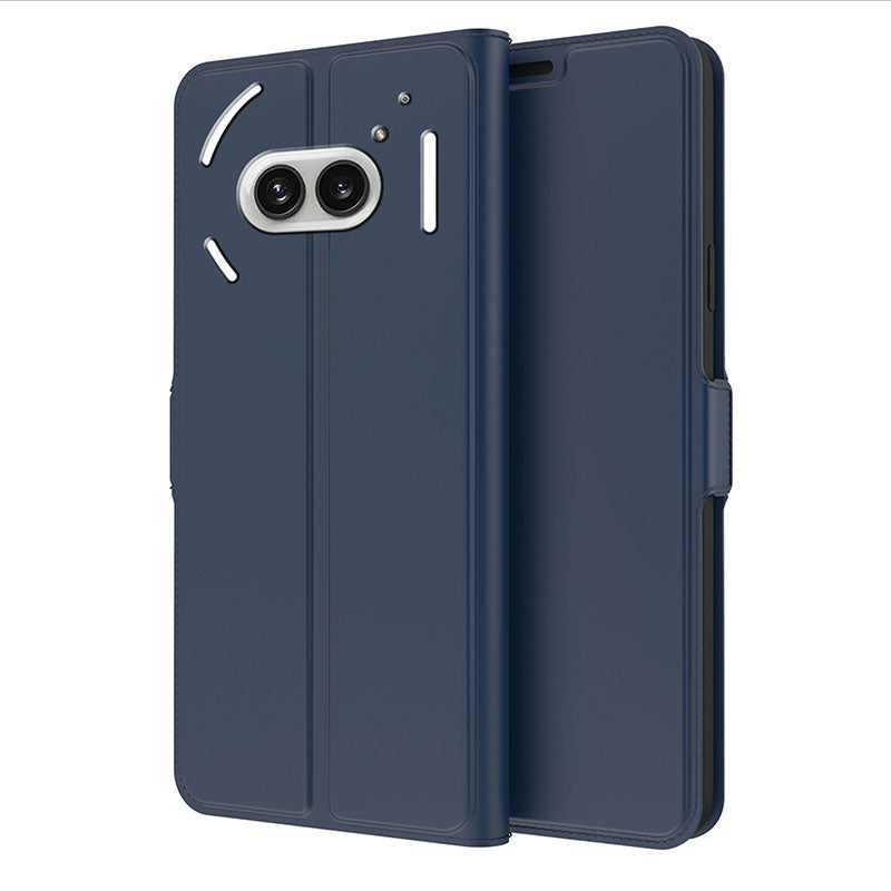 For Nothing Phone (2a) Case Folding Stand PU Leather Shock-Absorbent Phone Cover