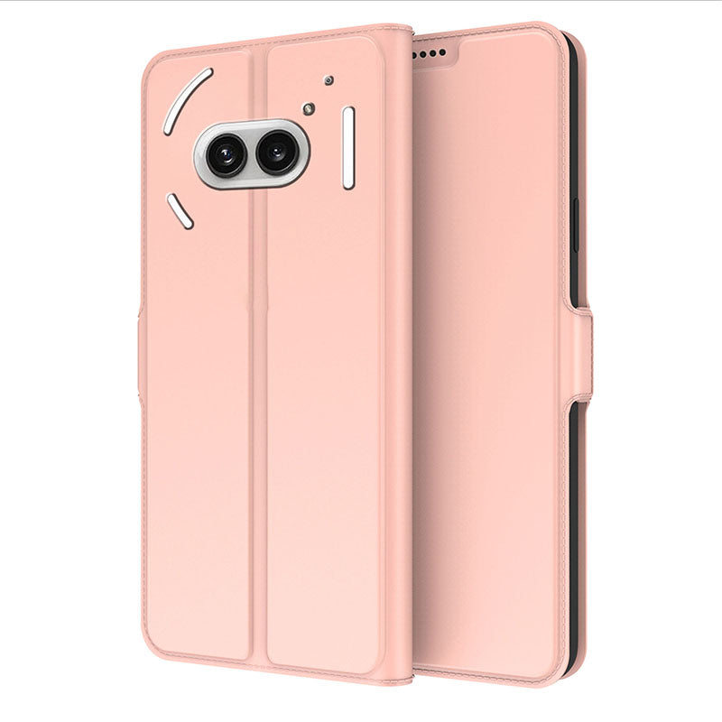 For Nothing Phone (2a) Case Folding Stand PU Leather Shock-Absorbent Phone Cover