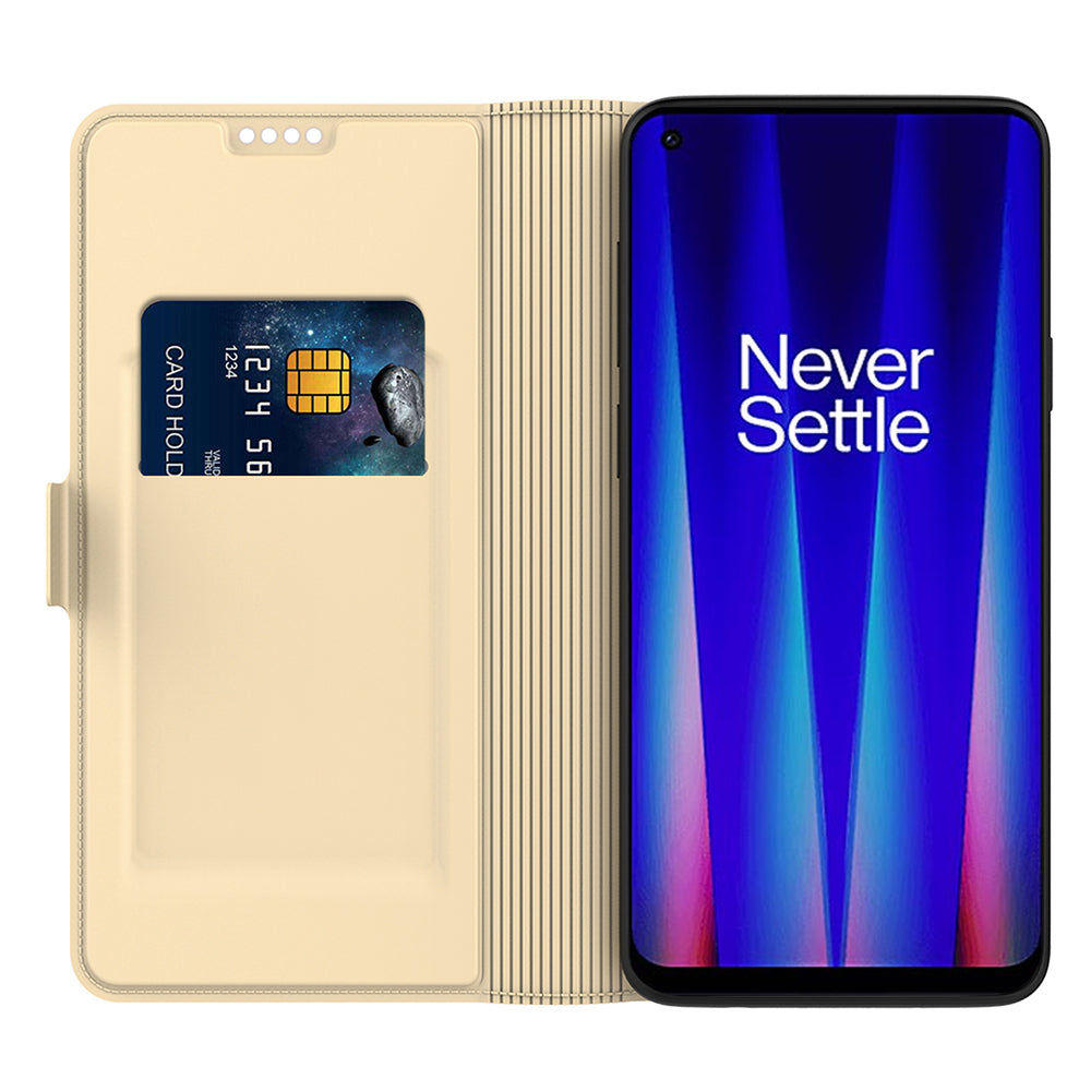 For OnePlus Ace 3V 5G Magnetic Phone Case Card Holder PU Leather+TPU Cover