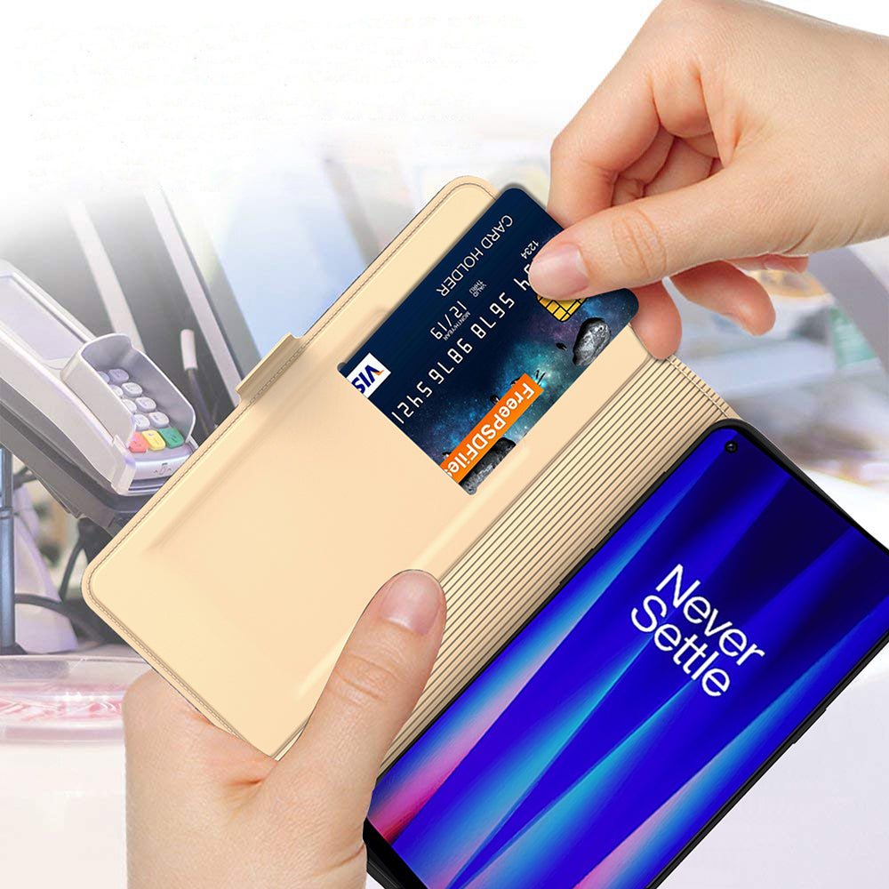 For OnePlus Ace 3V 5G Magnetic Phone Case Card Holder PU Leather+TPU Cover