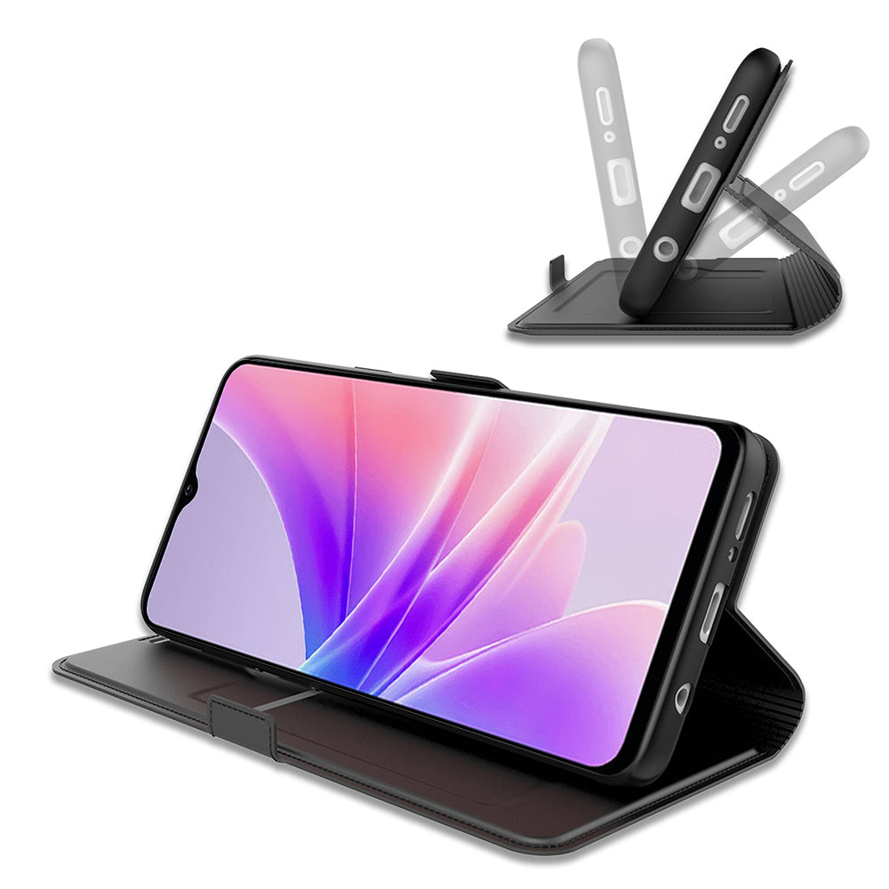 For Oppo Reno11 F 5G / F25 Pro 5G Magnetic Phone Case Flip PU Leather Cover with Card Slot