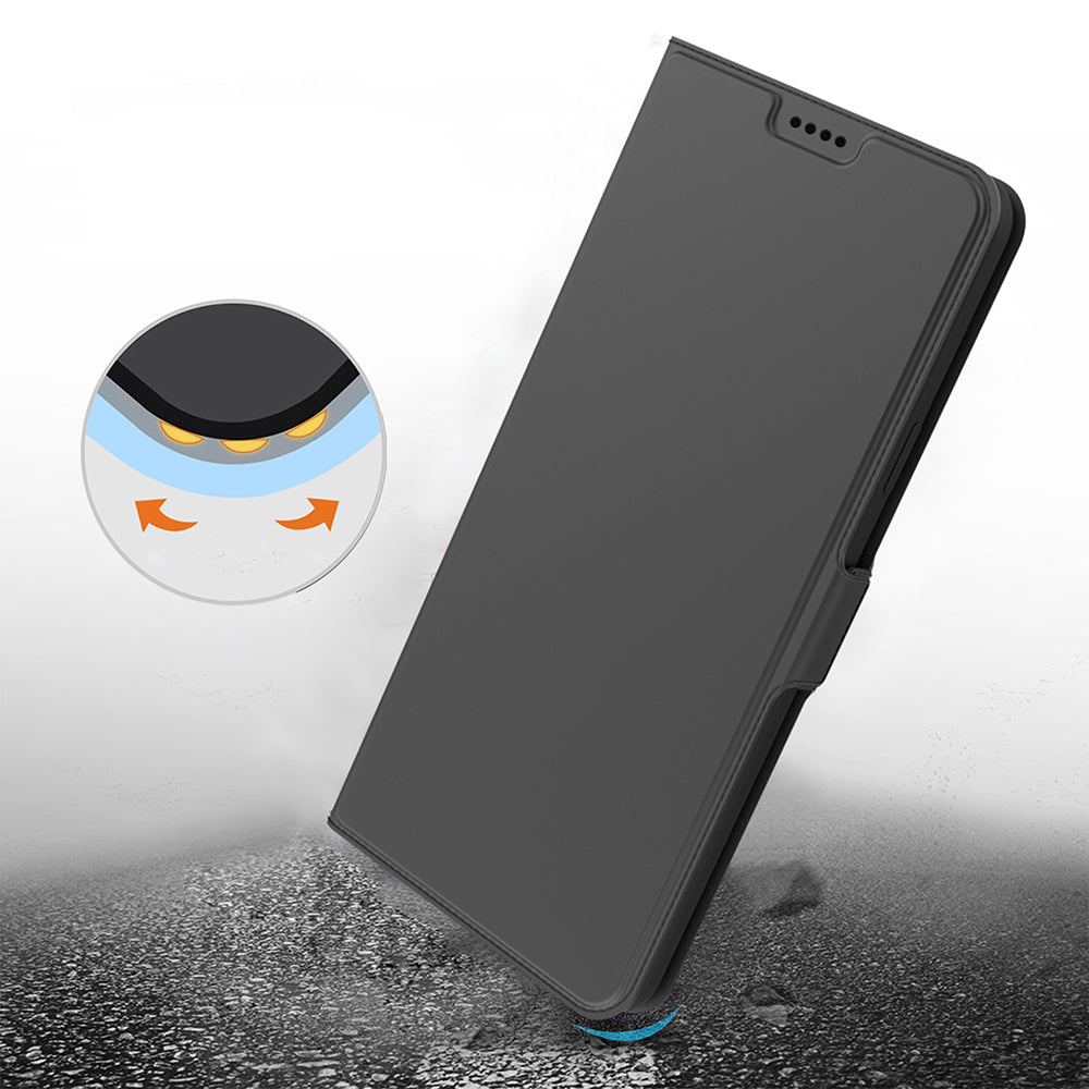 For Oppo Reno11 F 5G / F25 Pro 5G Magnetic Phone Case Flip PU Leather Cover with Card Slot