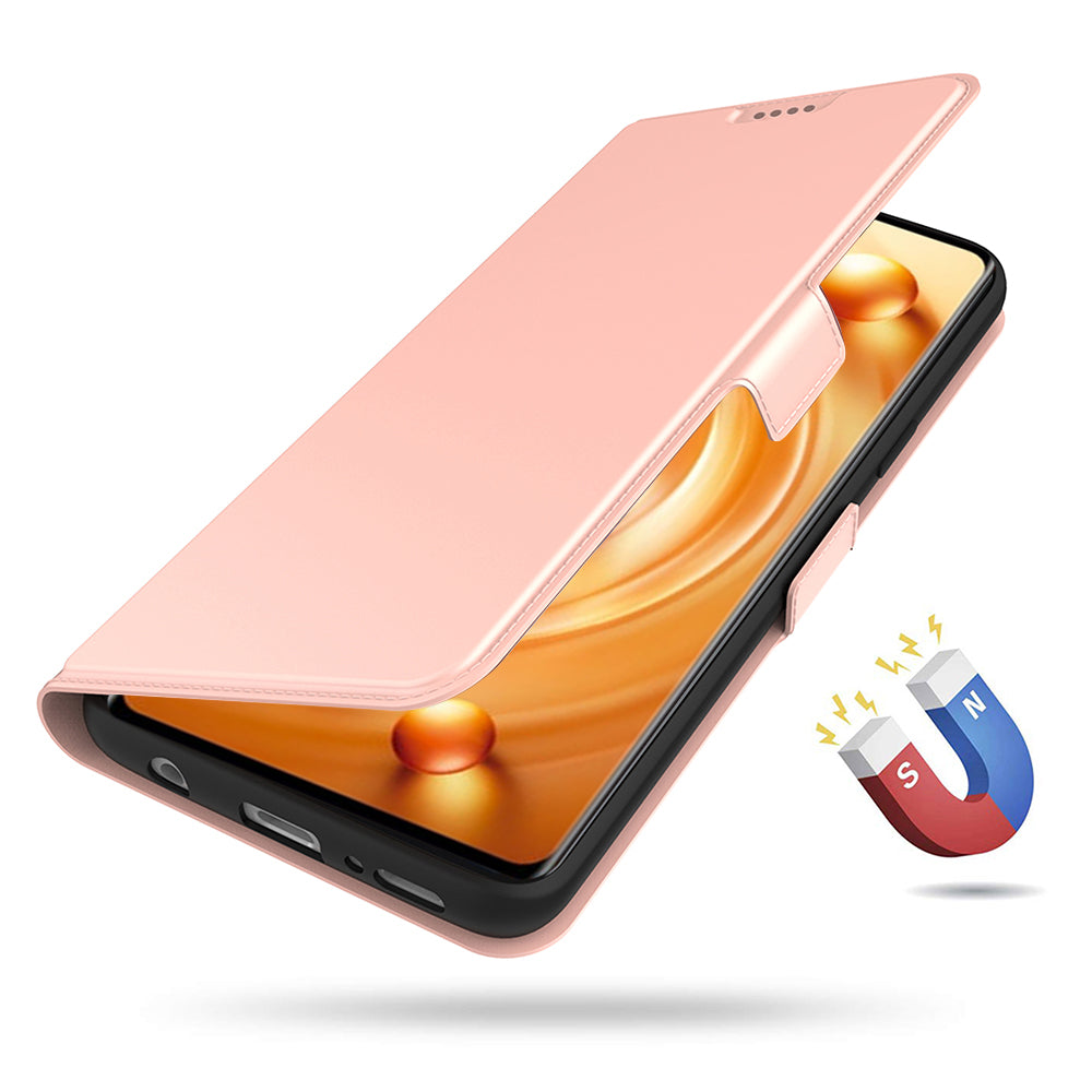 For vivo V30 Lite 5G Cell Phone Case Card Holder Flip Stand PU Leather Protective Cover