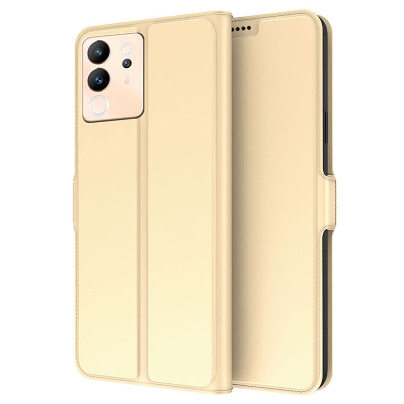 For vivo V30 Lite 5G Cell Phone Case Card Holder Flip Stand PU Leather Protective Cover