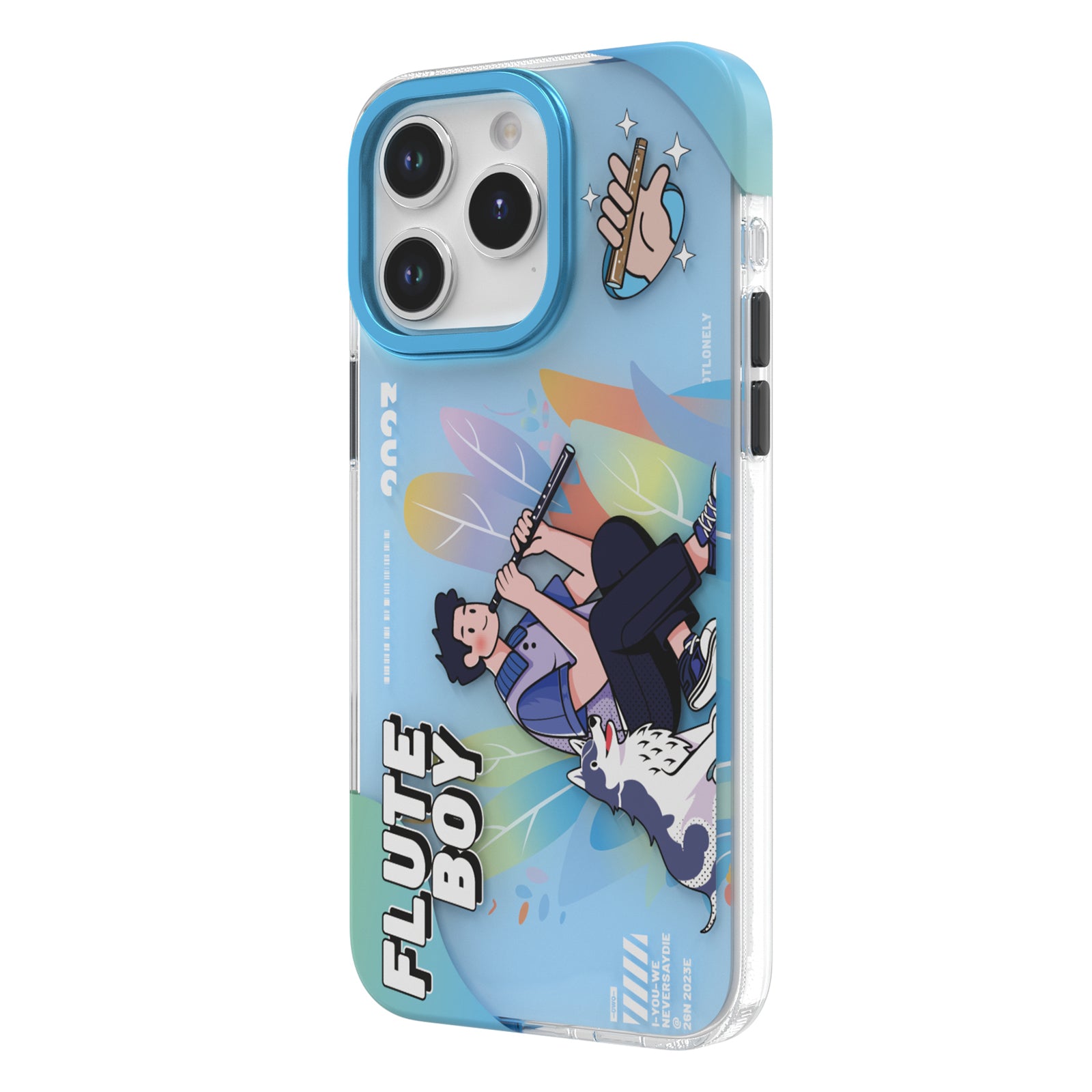 TGVI'S Stylish Series For iPhone 15 Pro Max Case Musical Style IML PET+TPU Phone Cover