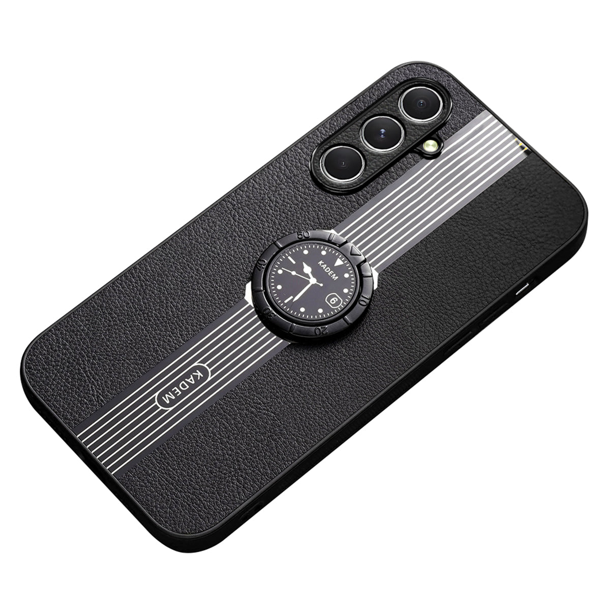 KADEM For Samsung Galaxy F15 5G / M15 5G Cover Ring Kickstand Anti-fall Phone Back Case