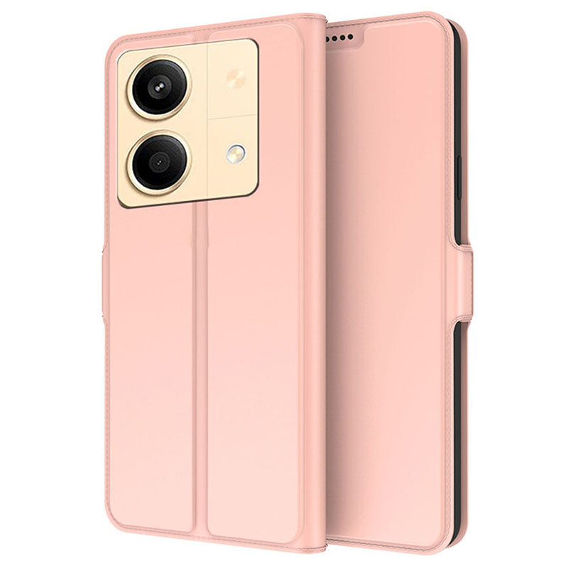 For Xiaomi Poco X6 Neo 5G / Redmi Note 13R Pro 5G Leather Case Card Holder Folding Stand Phone Cover