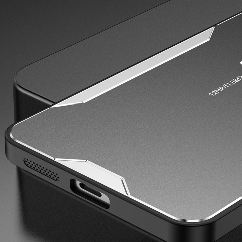 For Samsung Galaxy A54 5G Case Aluminum Alloy+TPU+PC Anti-drop Hybrid Phone Cover