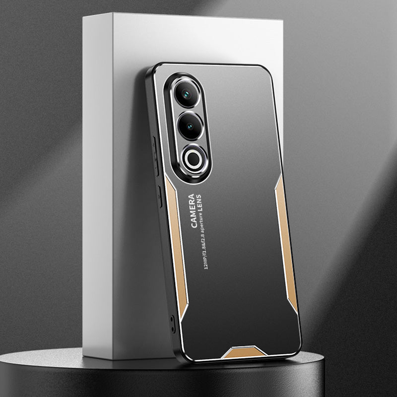 For OnePlus Ace 3V 5G Case Aluminum Alloy+TPU+PC Shockproof Hybrid Phone Shell