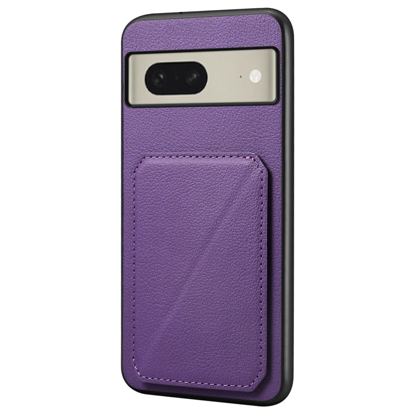 For Google Pixel 8 Case Card Holder Kickstand Leather+PC+TPU Cell Phone Cover