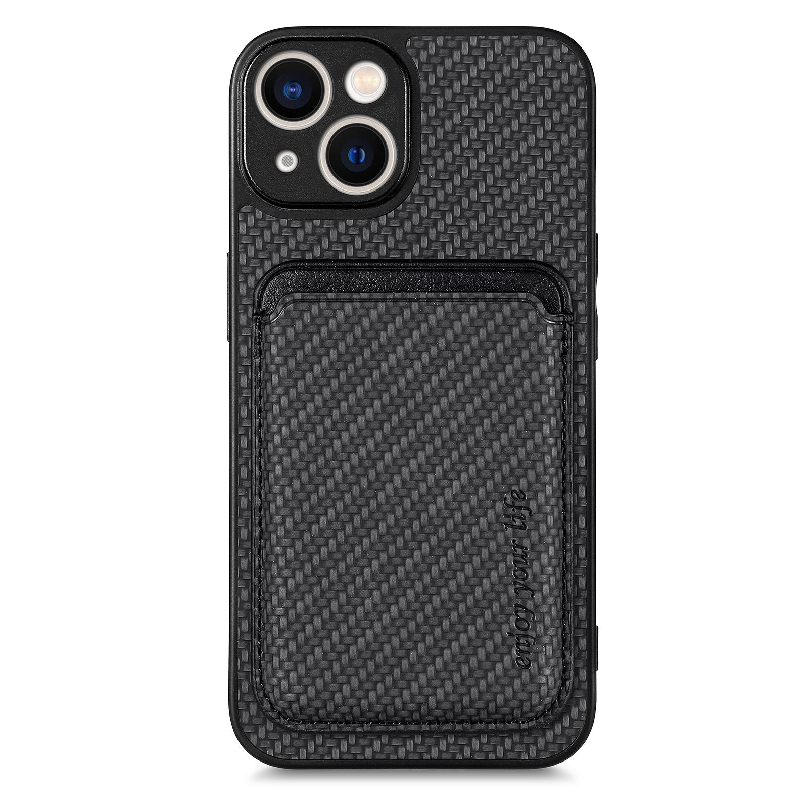 M2 For iPhone 13 Case 2-in-1 Magnetic Detachable Leather Cover with Card Holder