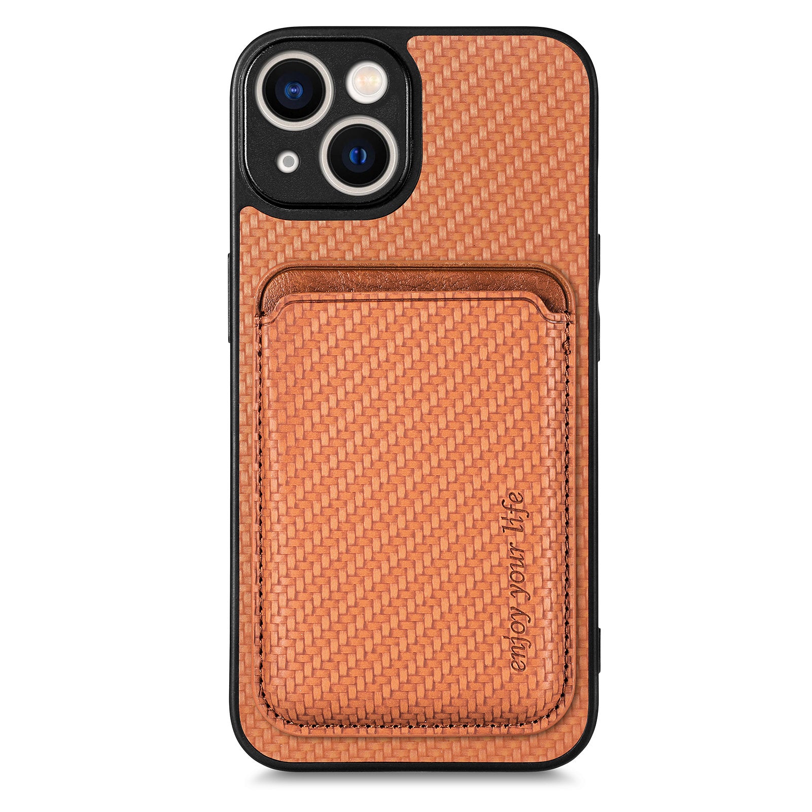 M2 For iPhone 13 Case 2-in-1 Magnetic Detachable Leather Cover with Card Holder