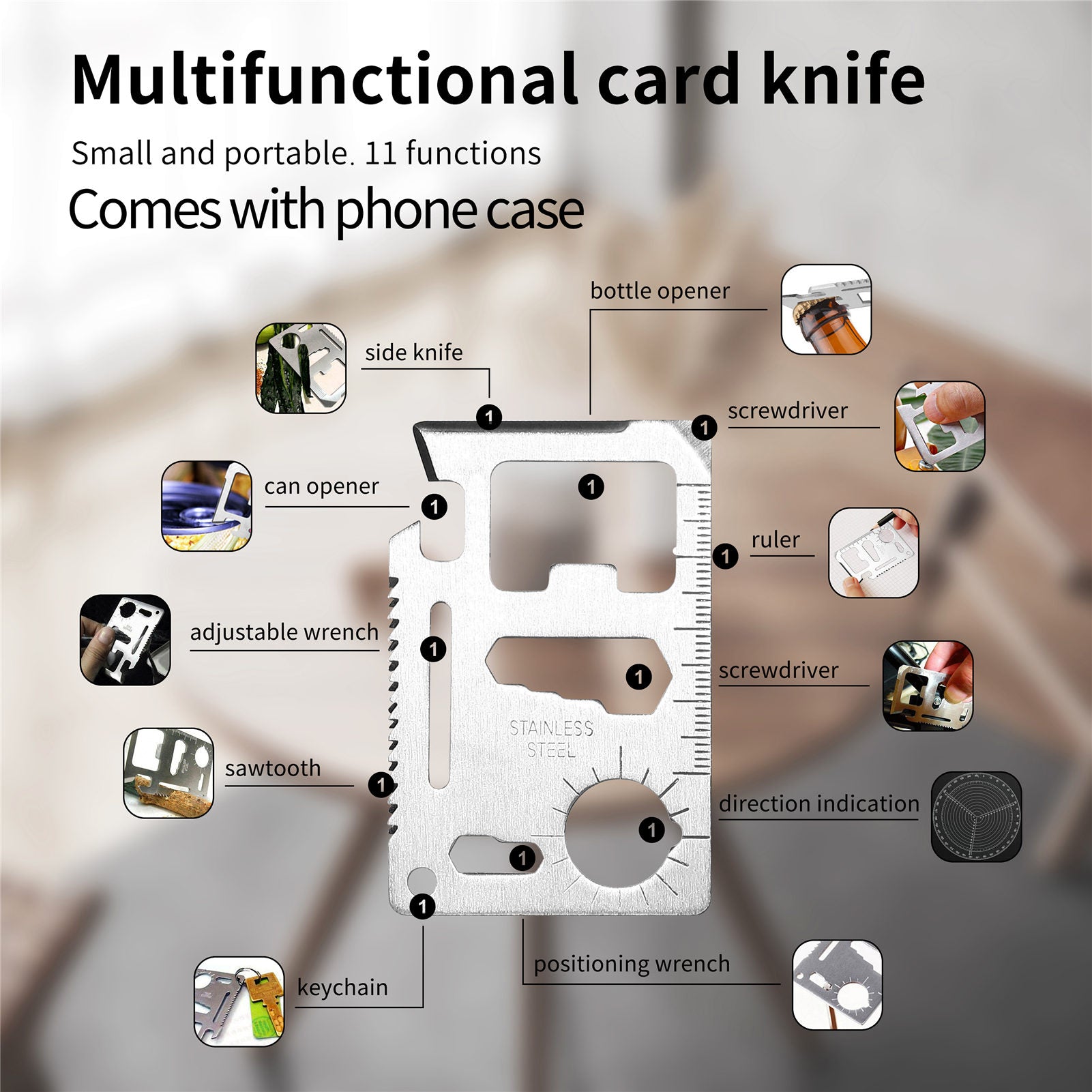 C1-01 For iPhone 13 Phone Case Card Holder Wristband PU Leather Coated TPU+PC Cover
