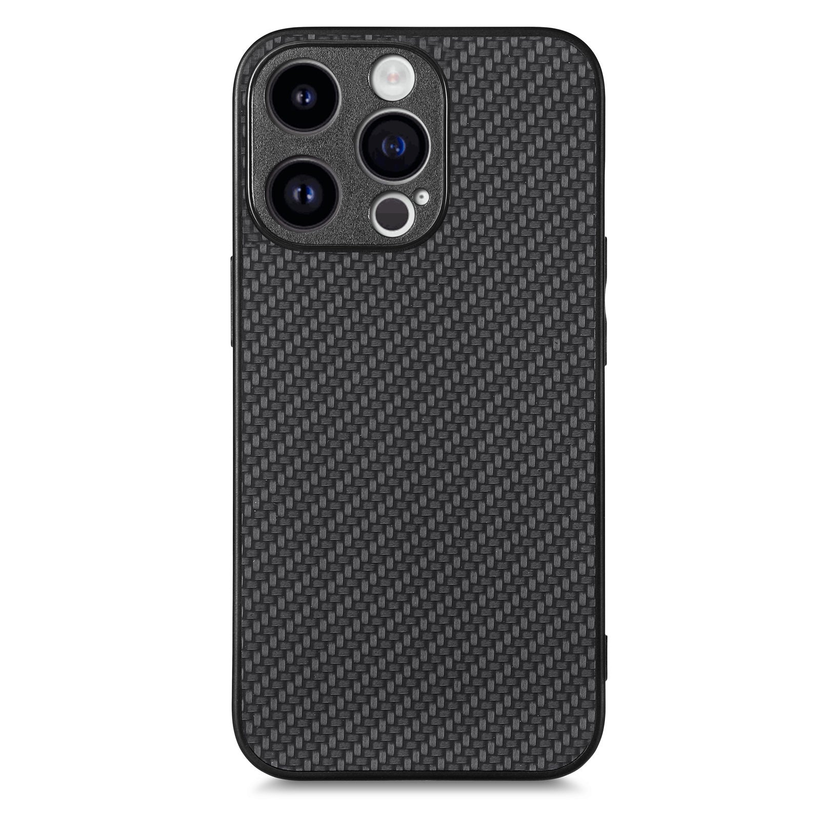 C1 for iPhone 13 Pro Max Case PU Leather Coated PC+TPU Anti-slip Phone Cover