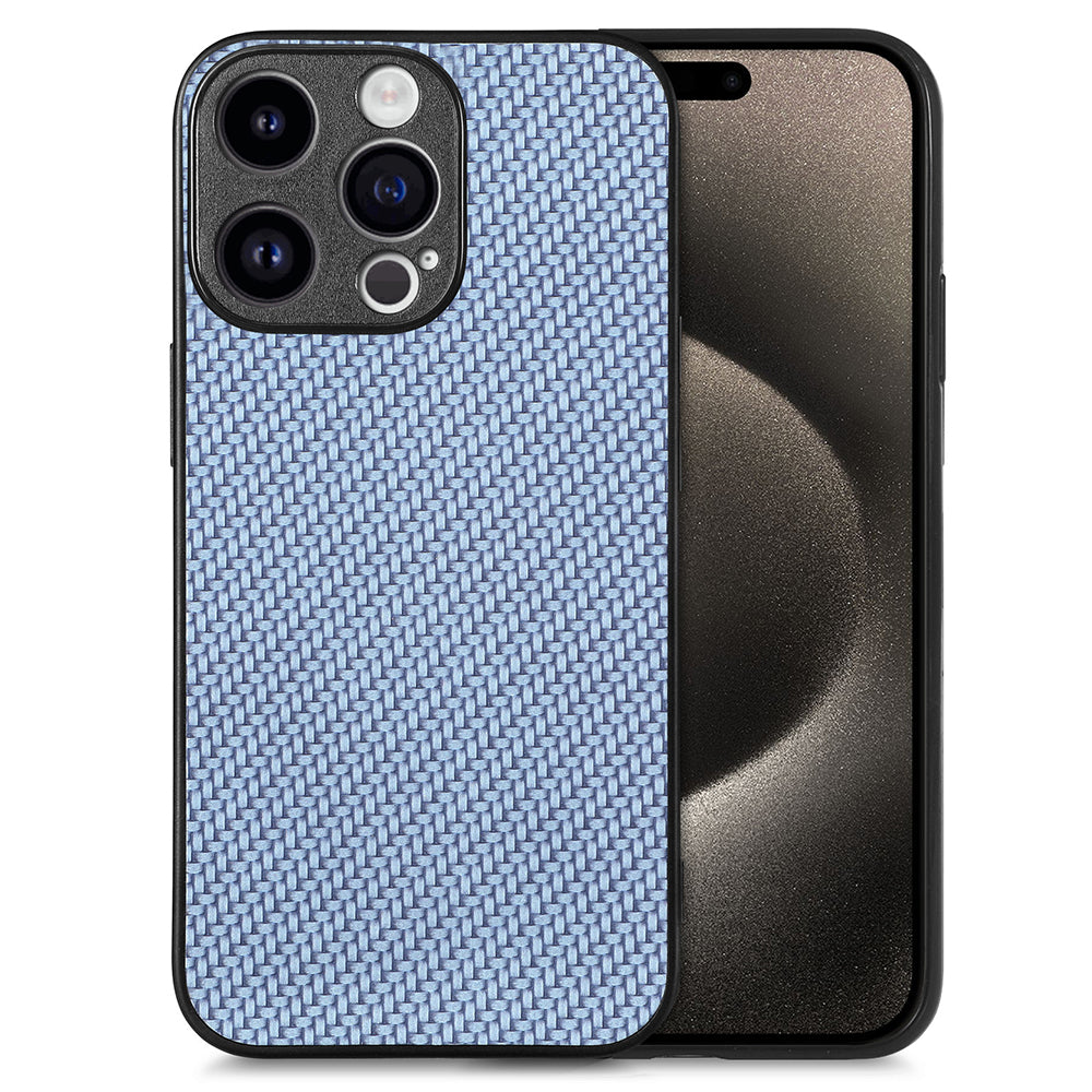 C1 for iPhone 13 Pro Max Case PU Leather Coated PC+TPU Anti-slip Phone Cover