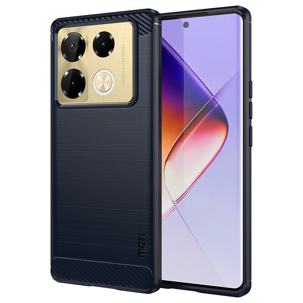 MOFI JK TPU Series-1 Phone Stand Case for Transsion Infinix Note 40 Pro+ Shockproof Shell TPU Phone Cover