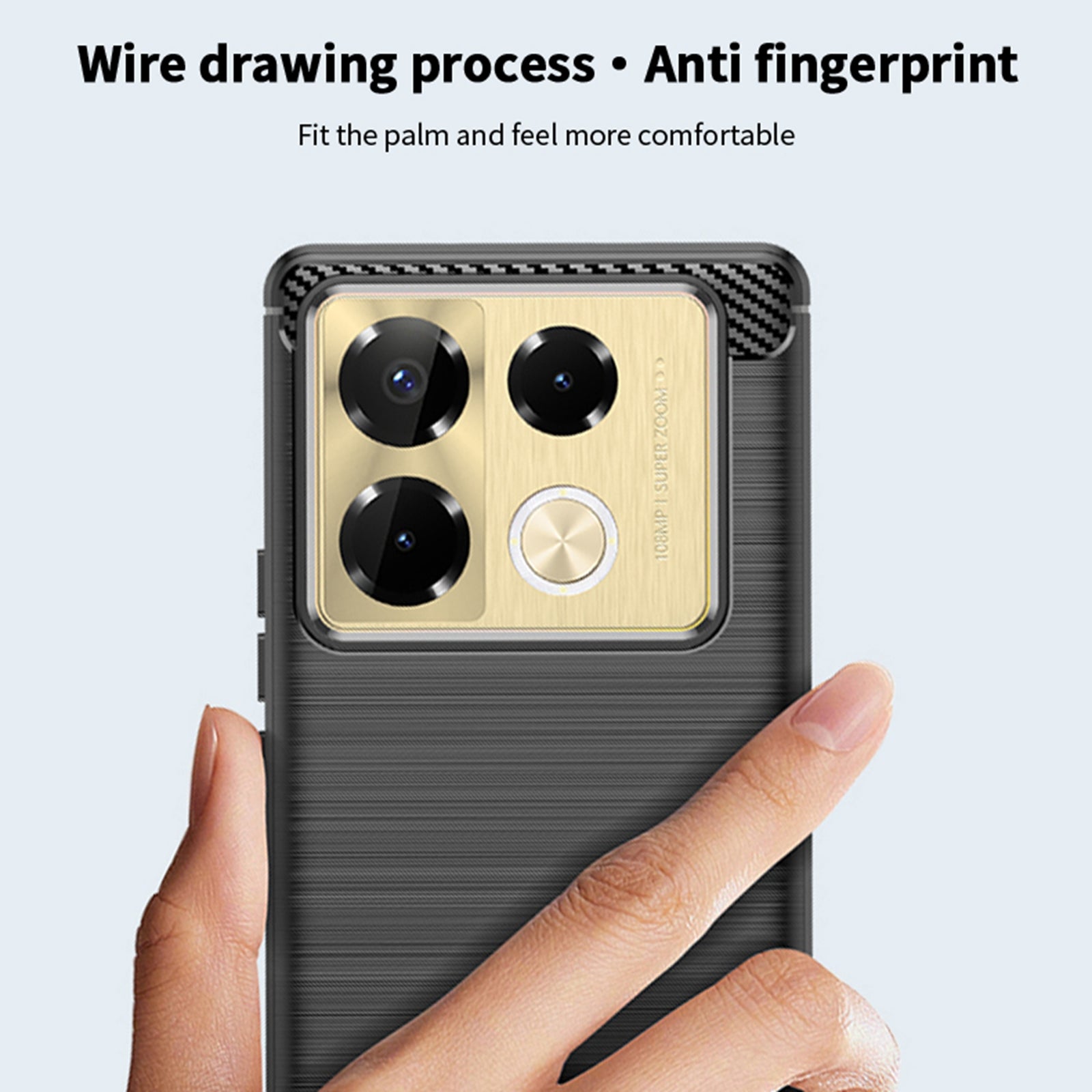 MOFI JK TPU Series-1 For Transsion Infinix Note 40 Pro 4G Anti-Scratch Phone Cover TPU Cell Phone Case