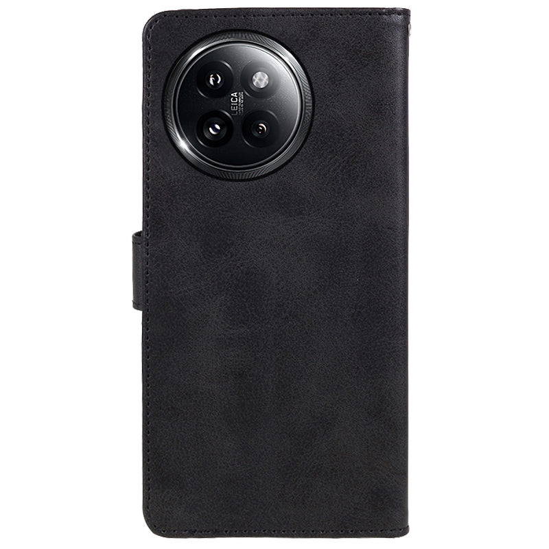 For Xiaomi Civi 4 Pro 5G Case PU Leather Phone Cover Calf Texture Wallet with Magnetic Clasp