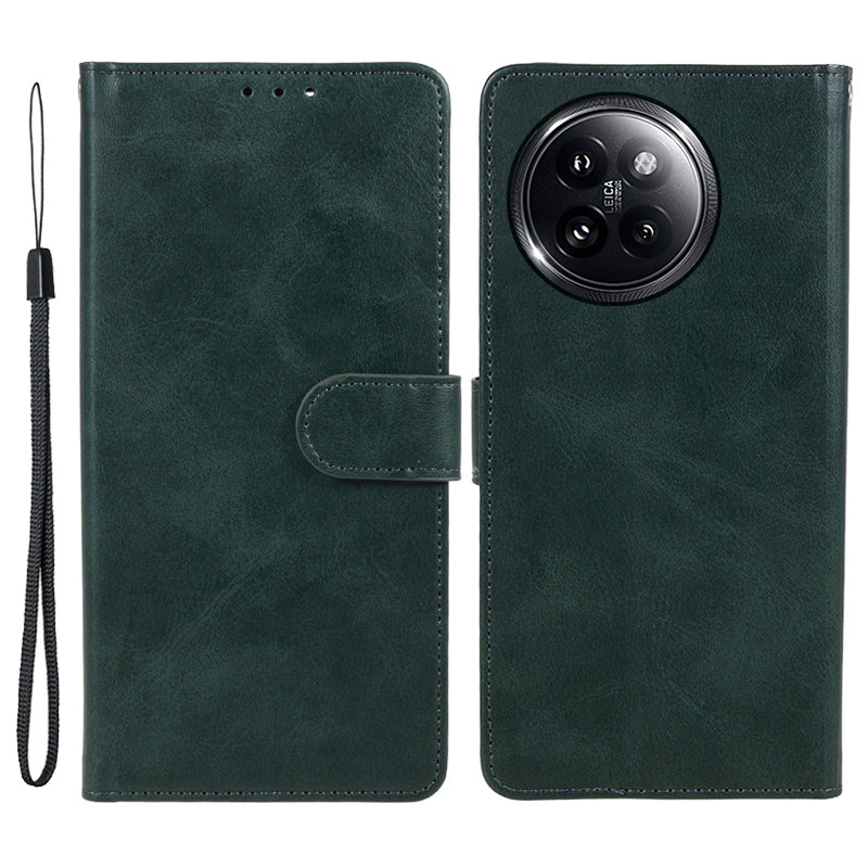 For Xiaomi Civi 4 Pro 5G Case PU Leather Phone Cover Calf Texture Wallet with Magnetic Clasp