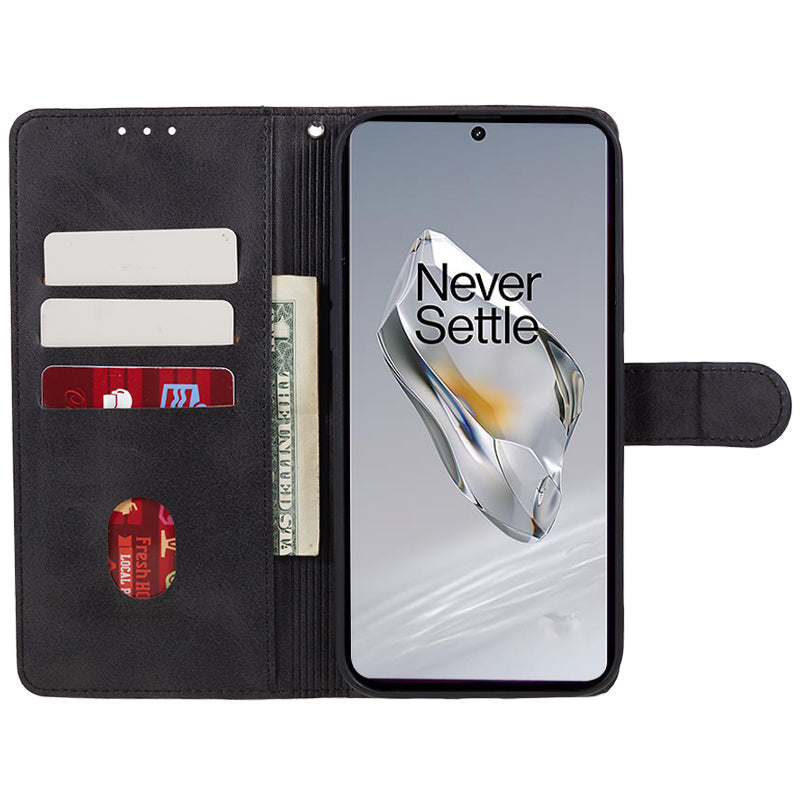 For OnePlus Nord CE4 5G Cover Calf Texture Cell Phone Case with Magnetic Clasp