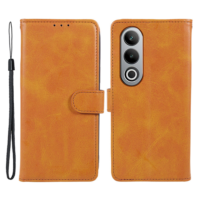 For OnePlus Nord CE4 5G Cover Calf Texture Cell Phone Case with Magnetic Clasp