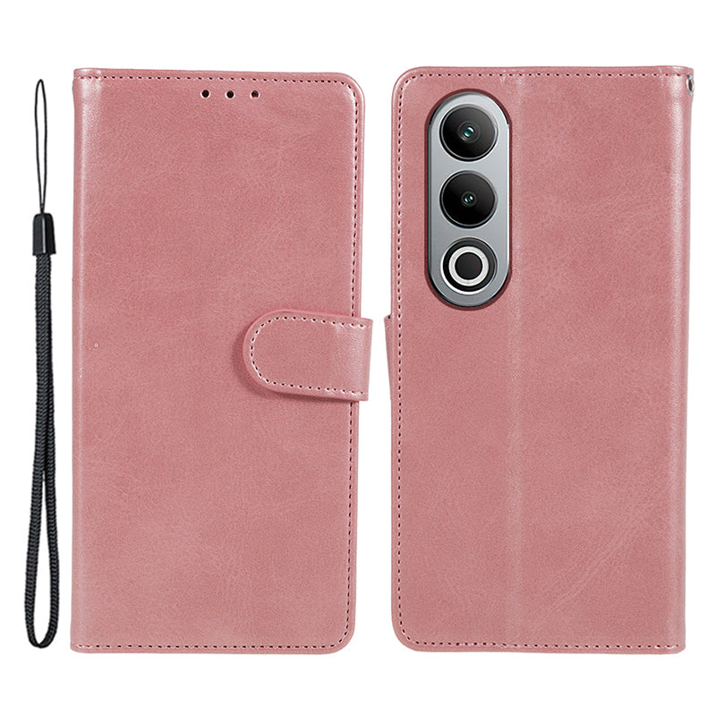 For OnePlus Nord CE4 5G Cover Calf Texture Cell Phone Case with Magnetic Clasp
