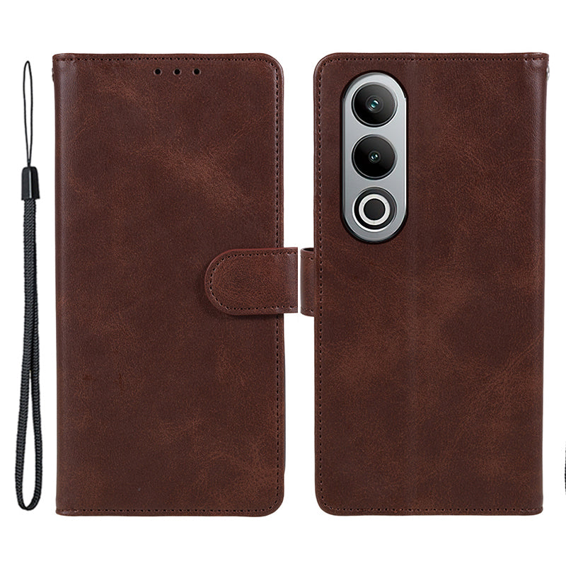 For OnePlus Nord CE4 5G Cover Calf Texture Cell Phone Case with Magnetic Clasp