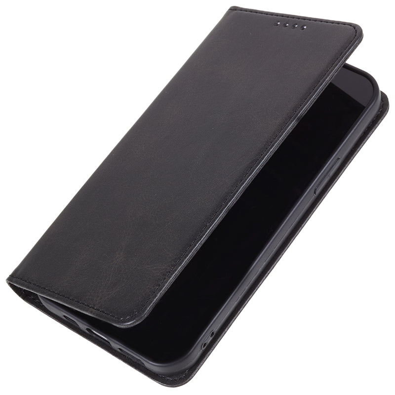 For OnePlus Nord CE4 5G Case PU Leather Wallet Cover Calf Texture Phone Shell with Magnetic Clasp