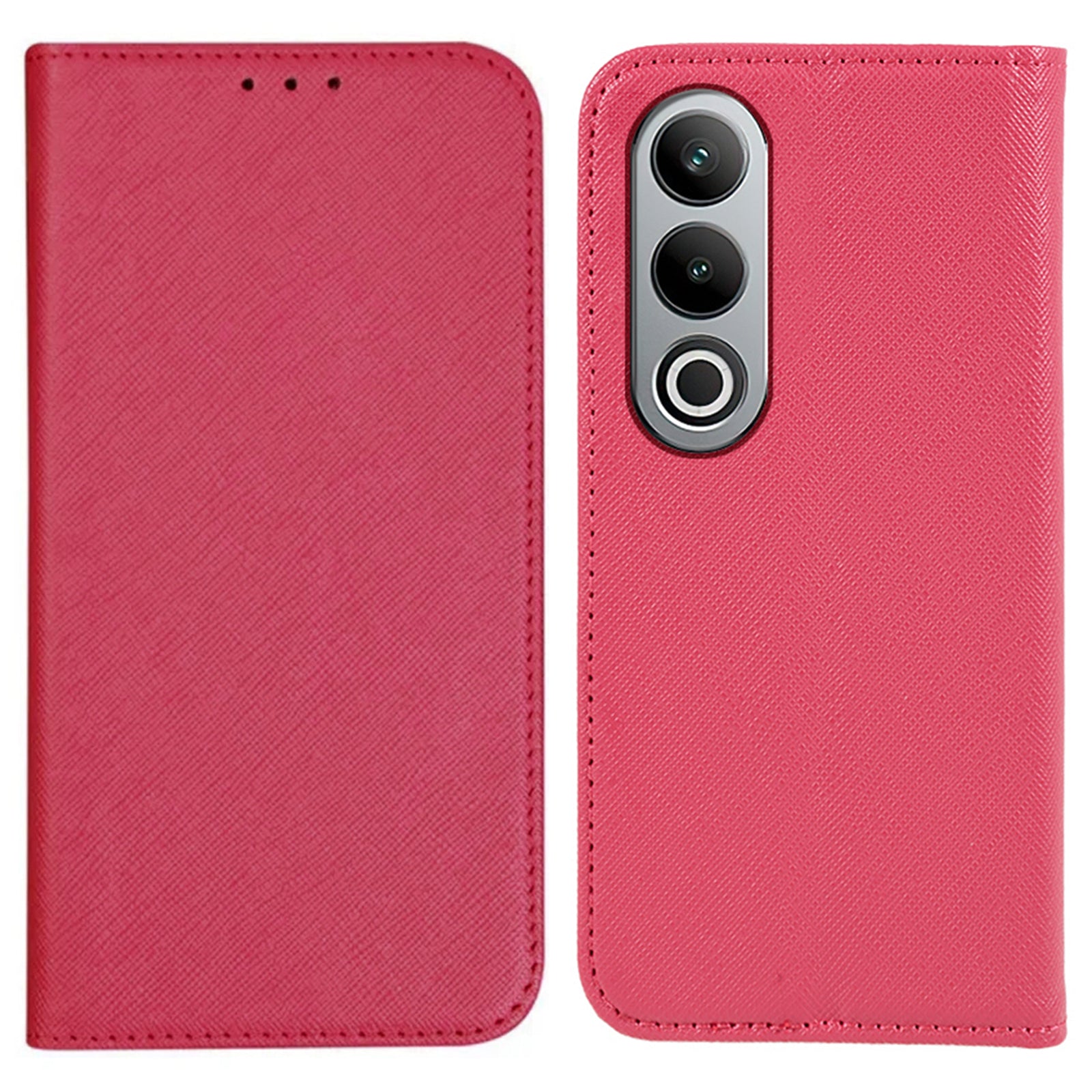 For OnePlus Nord CE4 5G Case PU Leather Phone Cover Cross Texture Flip Wallet