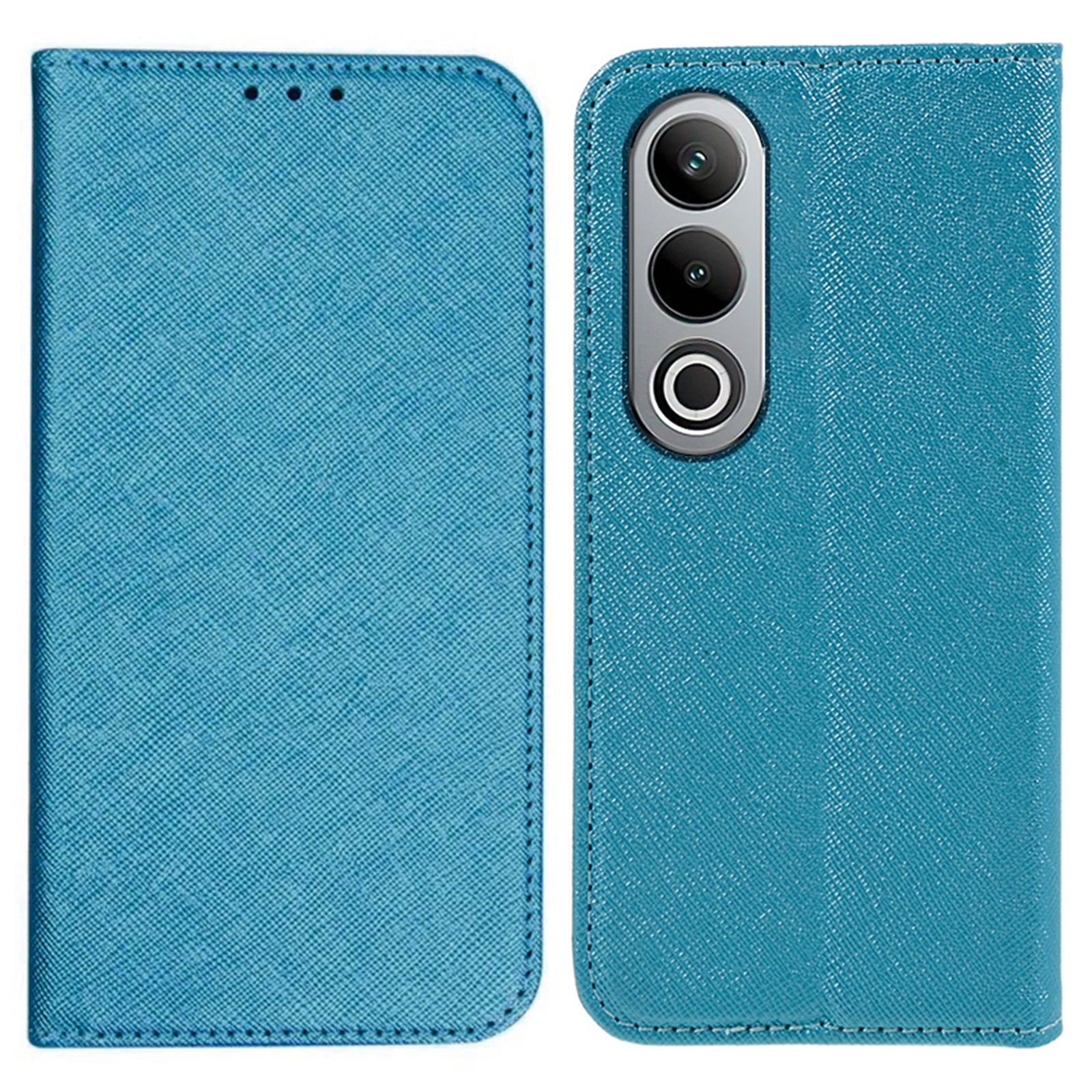 For OnePlus Nord CE4 5G Case PU Leather Phone Cover Cross Texture Flip Wallet