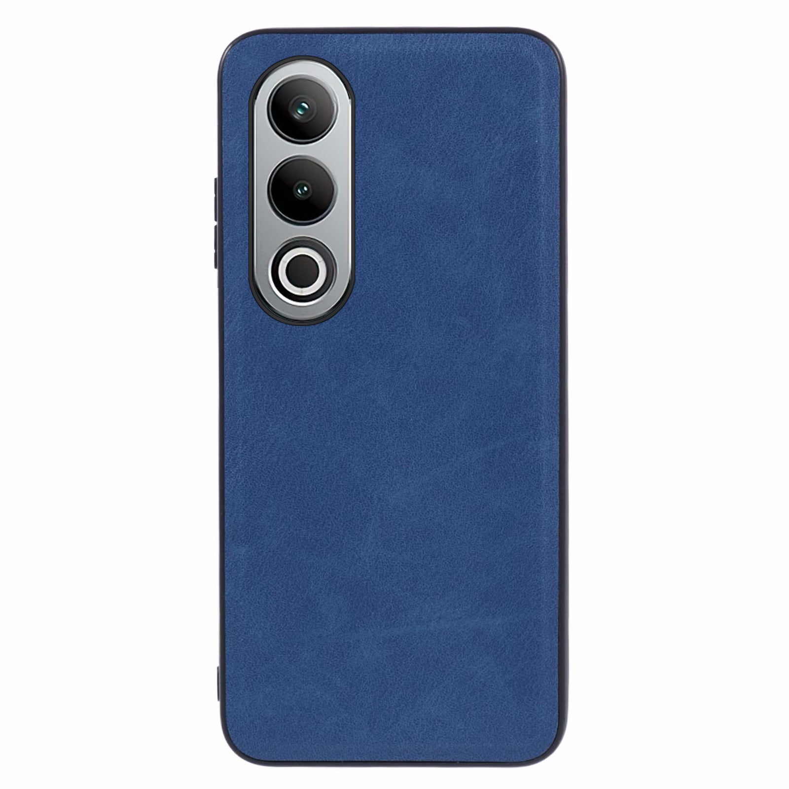 For OnePlus Nord CE4 5G Leather Case PC+TPU Hybrid Phone Cover Retro Pure Color Design