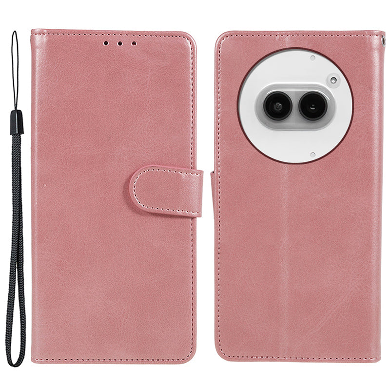 For Nothing Phone (2a) Case Calf Texture Phone Protective Cover with Magnetic Clasp