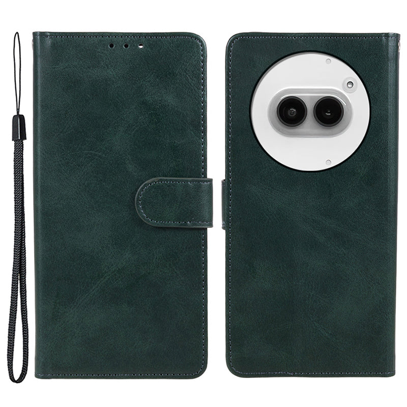For Nothing Phone (2a) Case Calf Texture Phone Protective Cover with Magnetic Clasp