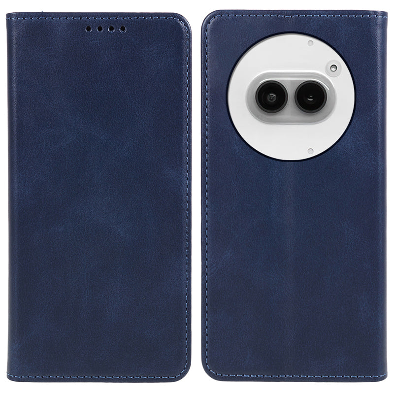 For Nothing Phone (2a) Case Phone Back Cover with Magnetic Clasp Calf Texture Wallet