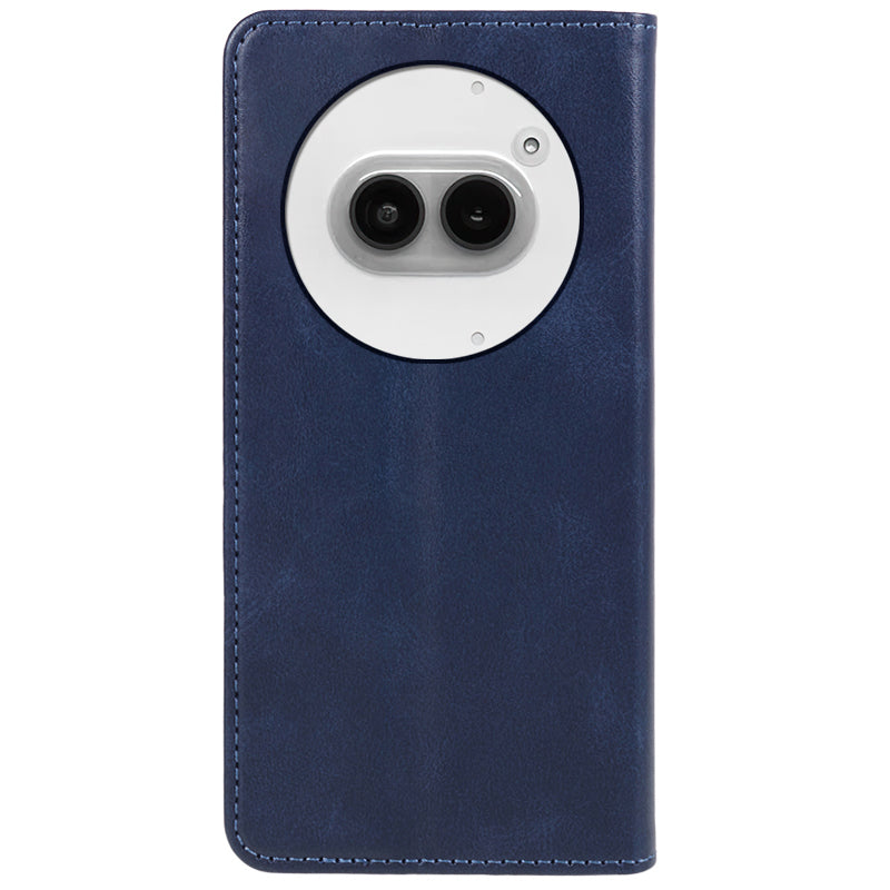 For Nothing Phone (2a) Case Phone Back Cover with Magnetic Clasp Calf Texture Wallet