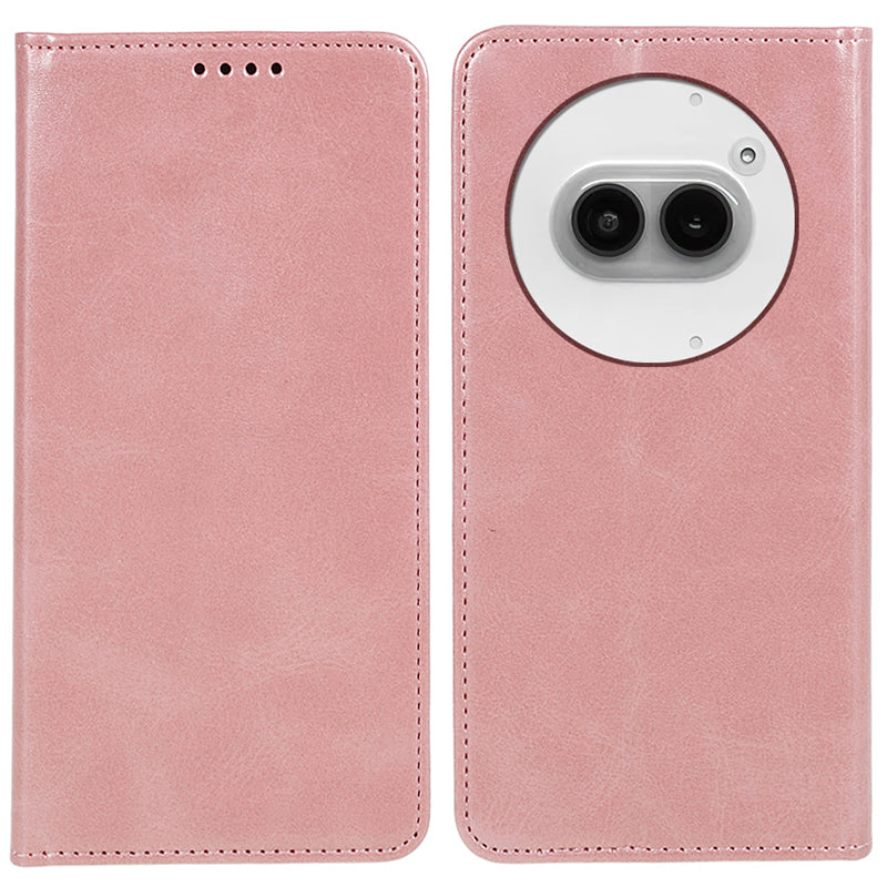 For Nothing Phone (2a) Case Phone Back Cover with Magnetic Clasp Calf Texture Wallet