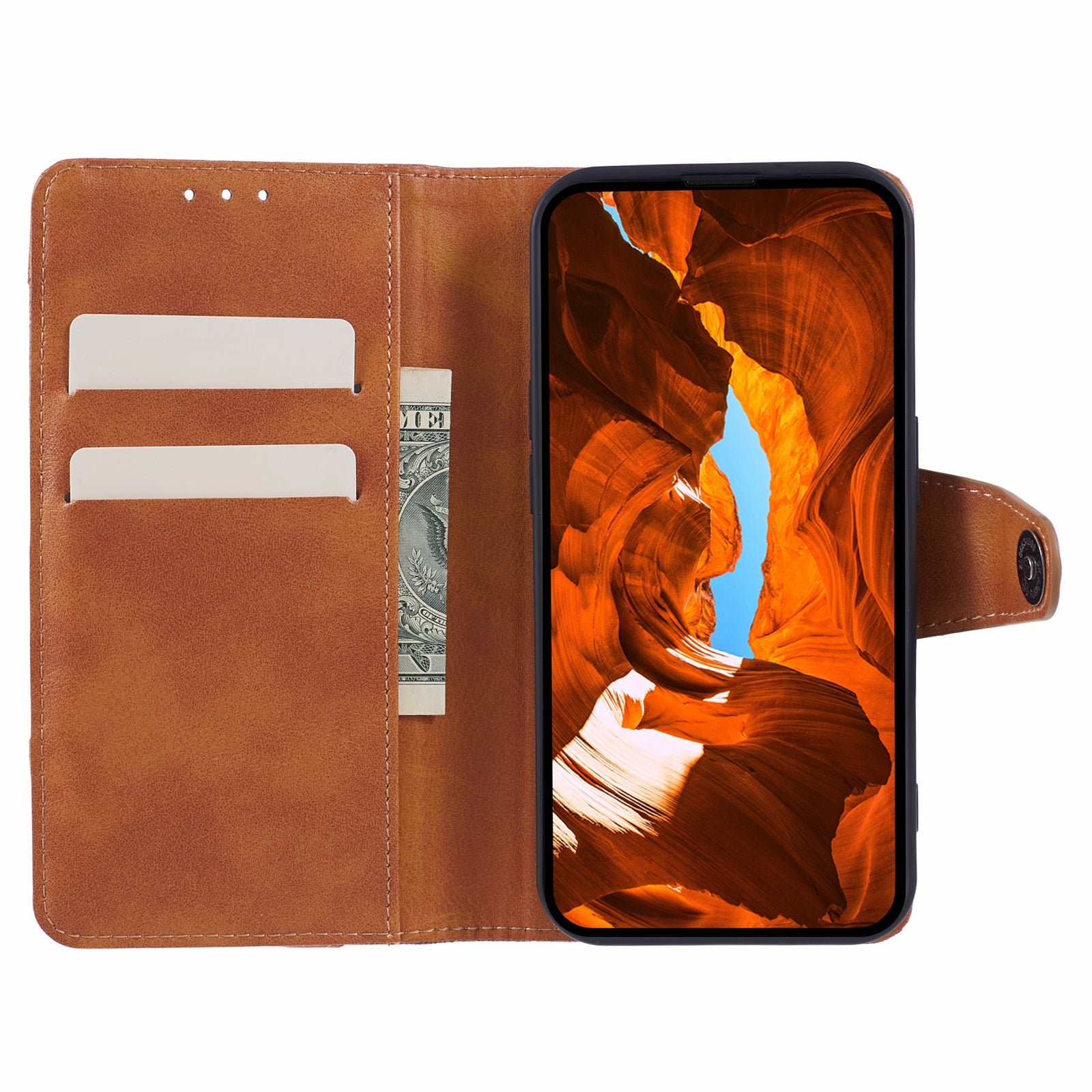 For vivo X100 Pro 5G Wallet Case Crazy Horse Texture Splicing Leather Flip Phone Cover