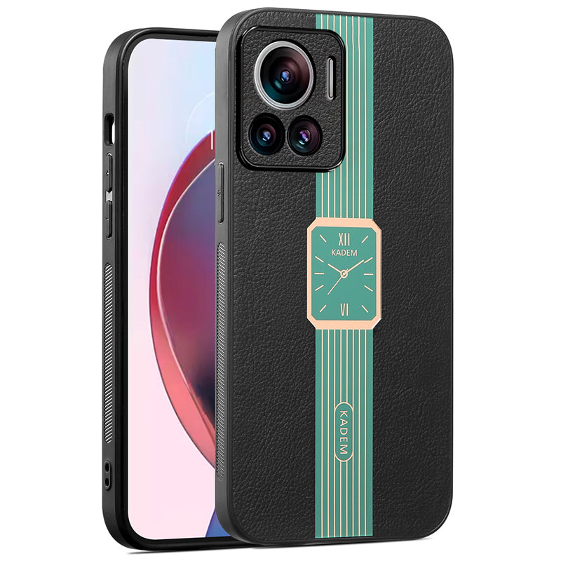 KADEM For Motorola Moto X30 Pro 5G / Edge 30 Ultra 5G Watch Pattern Case Phone Electroplating Shell