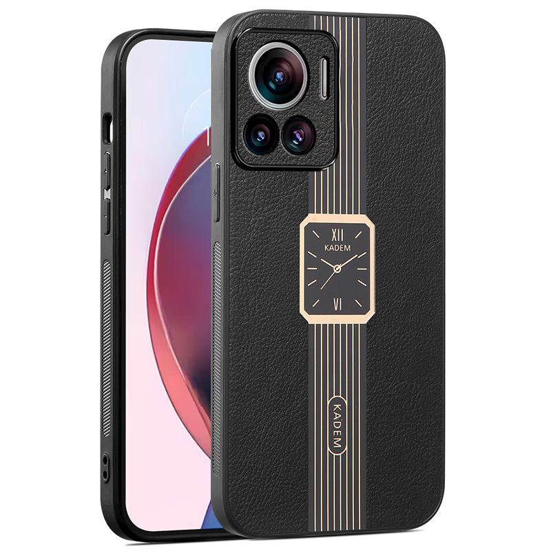 KADEM For Motorola Moto X30 Pro 5G / Edge 30 Ultra 5G Watch Pattern Case Phone Electroplating Shell