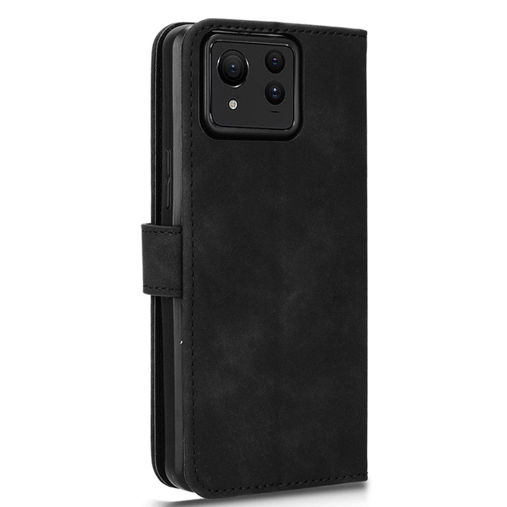 For Asus Zenfone 11 Ultra 5G Case Skin-touch PU Leather Wallet Flip Phone Cover