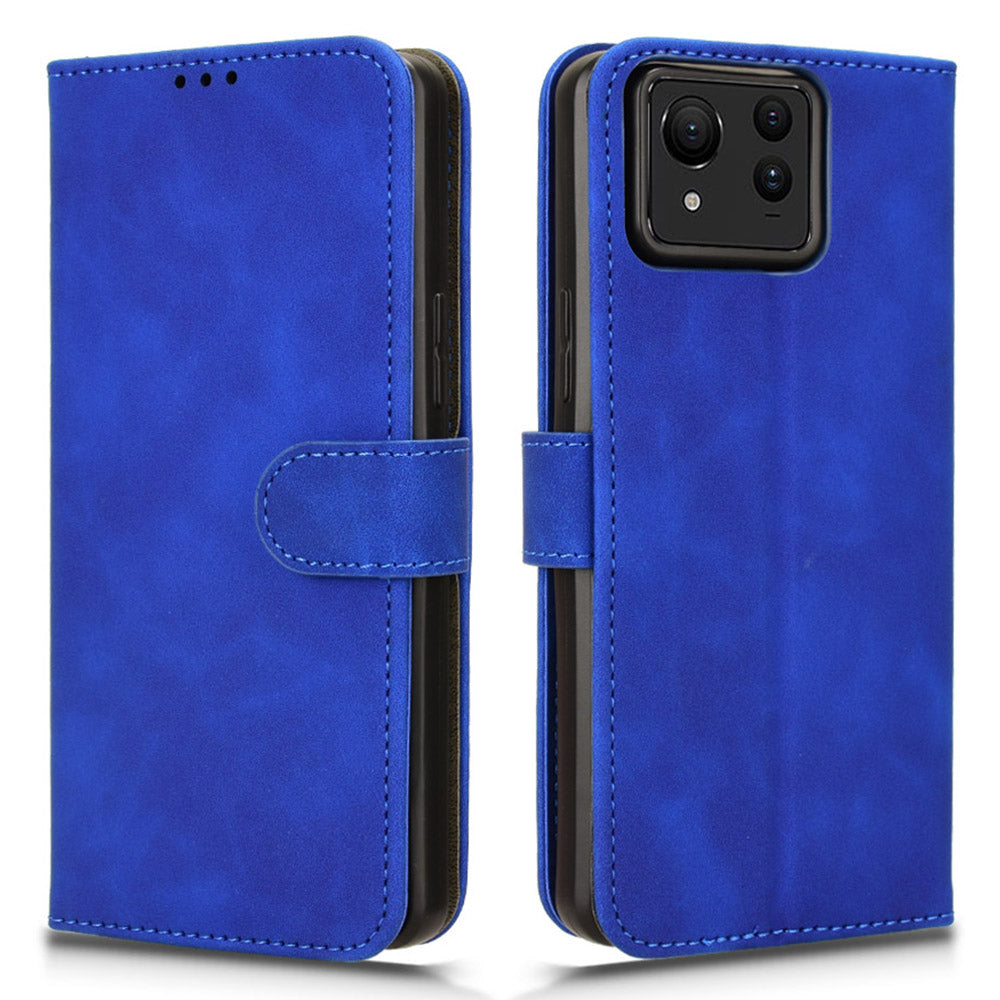 For Asus Zenfone 11 Ultra 5G Case Skin-touch PU Leather Wallet Flip Phone Cover