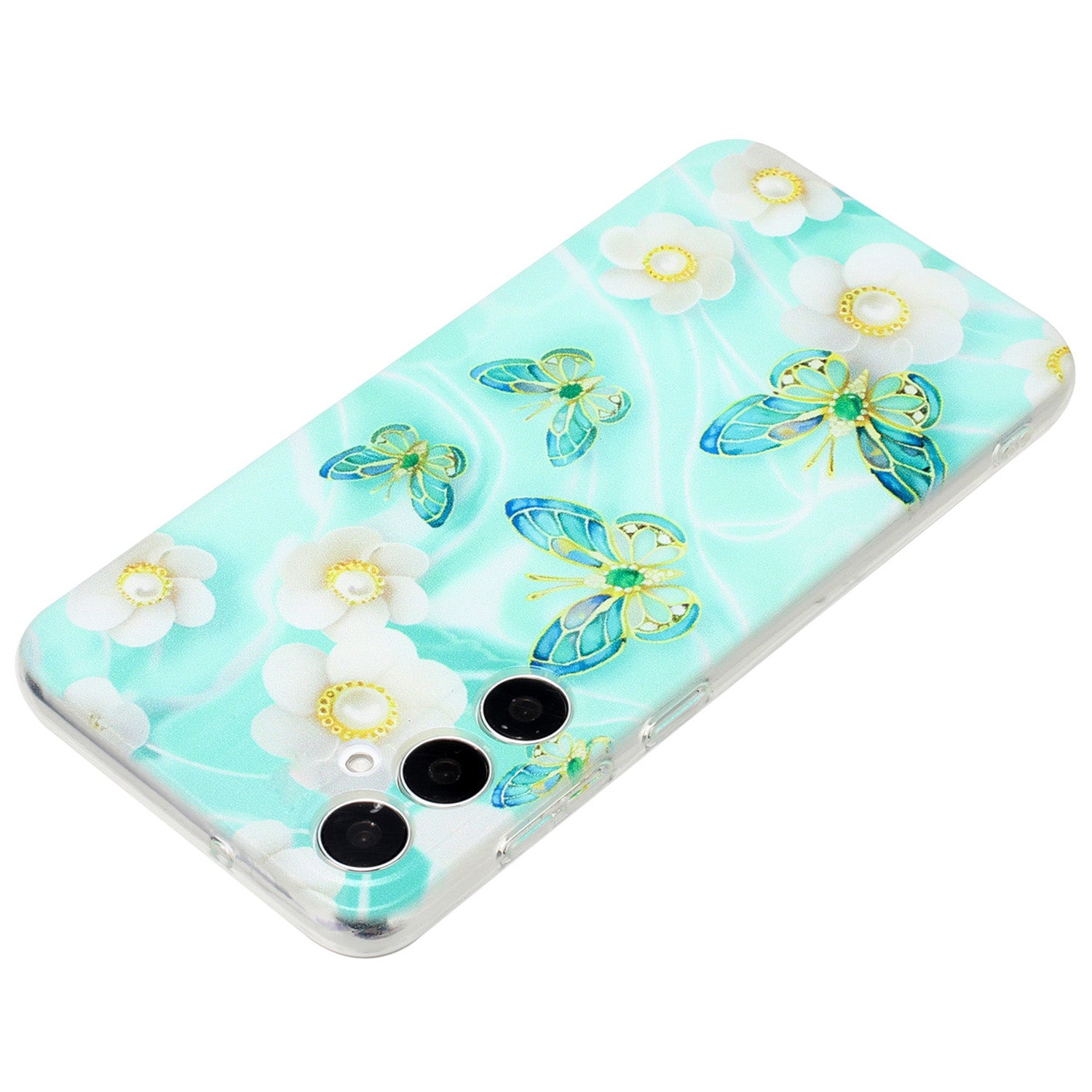 For Samsung Galaxy S24+ Case Pattern Printing Soft TPU Phone Cover