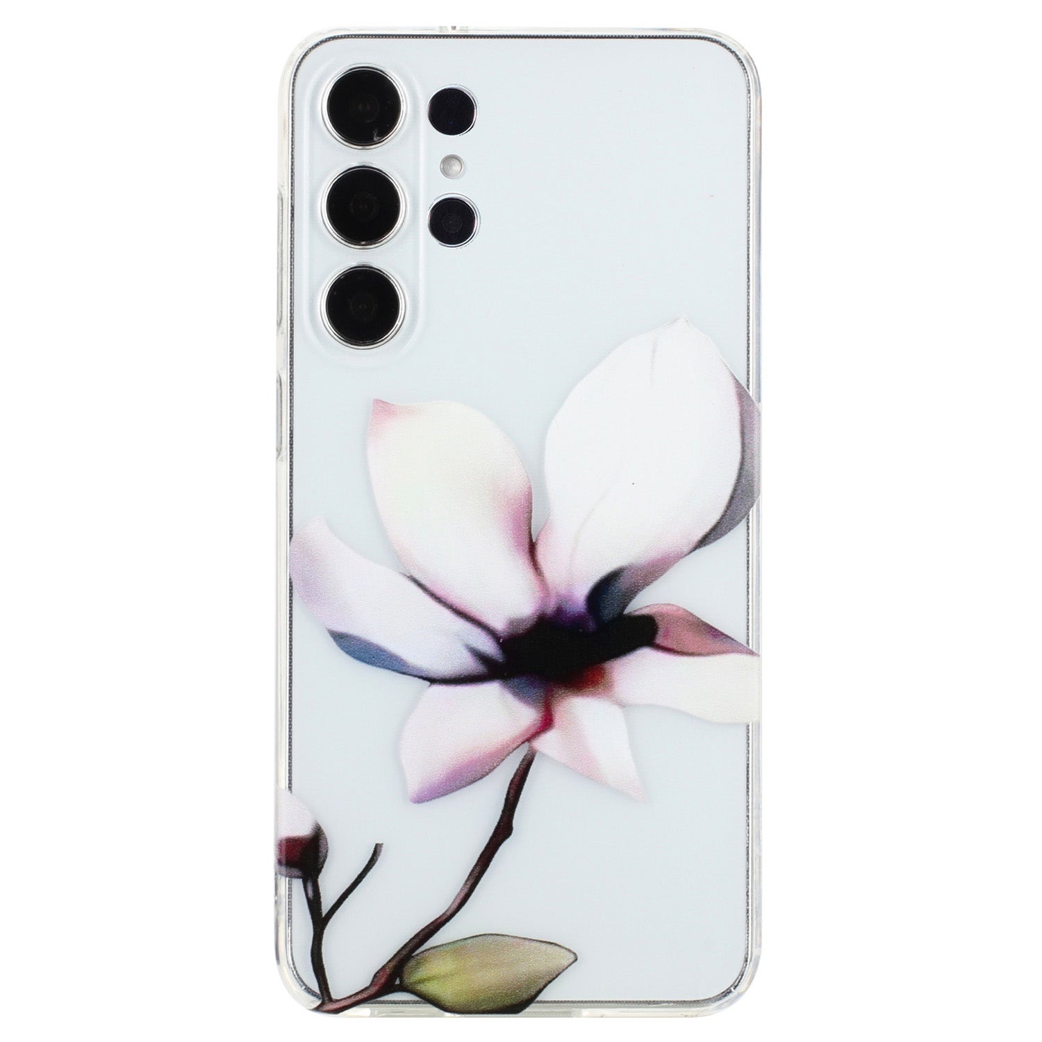 For Samsung Galaxy S23 Ultra TPU Case Camera Lens Protection Slim Pattern Phone Cover